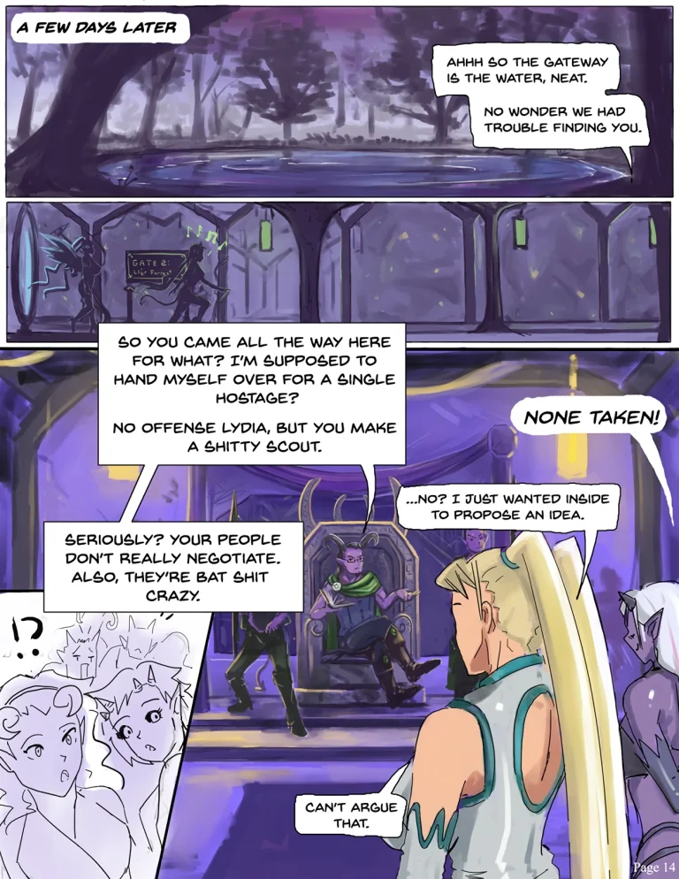 The Otherworld Gateway porn comic picture 14