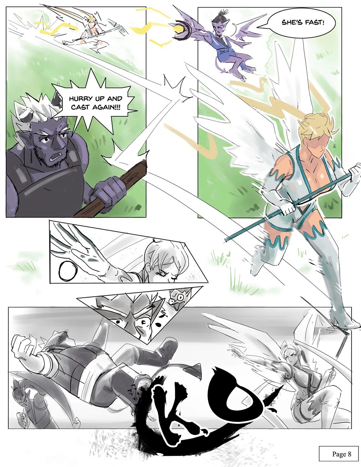 The Otherworld Gateway porn comic picture 8