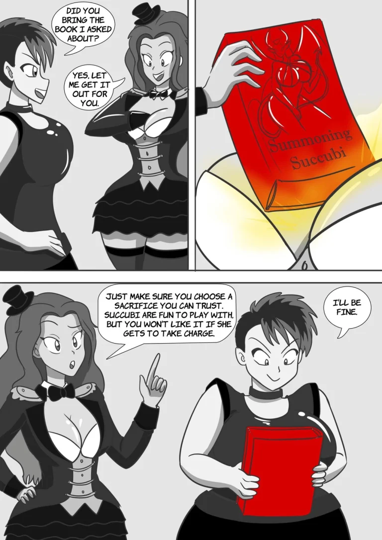 The Perils of Succubus Summoning porn comic picture 2