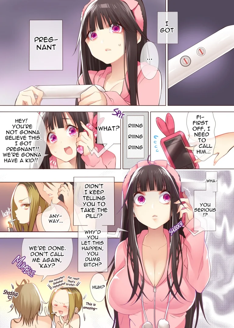 The Princess of an Otaku Group Got Knocked Up by Some Piece of Trash So She Let an Otaku Guy Do Her Too!? porn comic picture 14