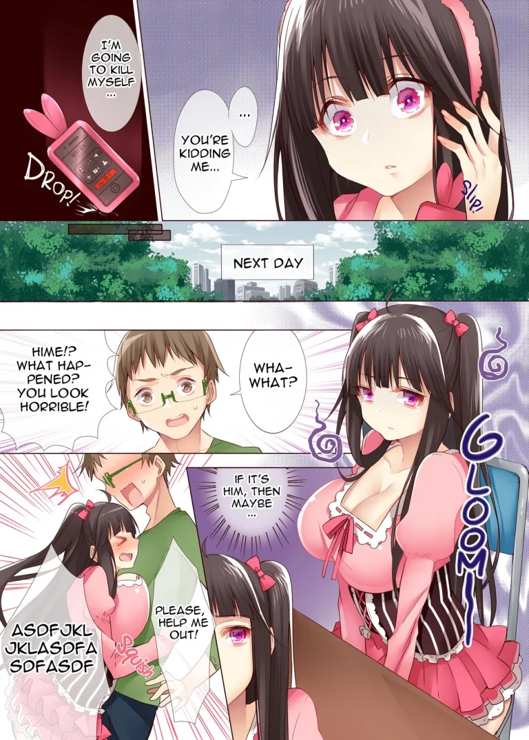 The Princess of an Otaku Group Got Knocked Up by Some Piece of Trash So She Let an Otaku Guy Do Her Too!? porn comic picture 15