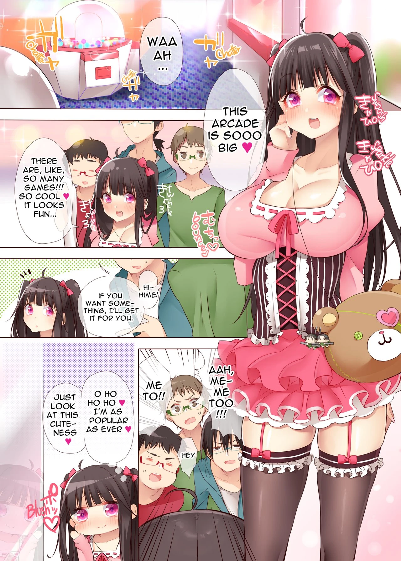 The Princess of an Otaku Group Got Knocked Up by Some Piece of Trash So She Let an Otaku Guy Do Her Too!? porn comic picture 2