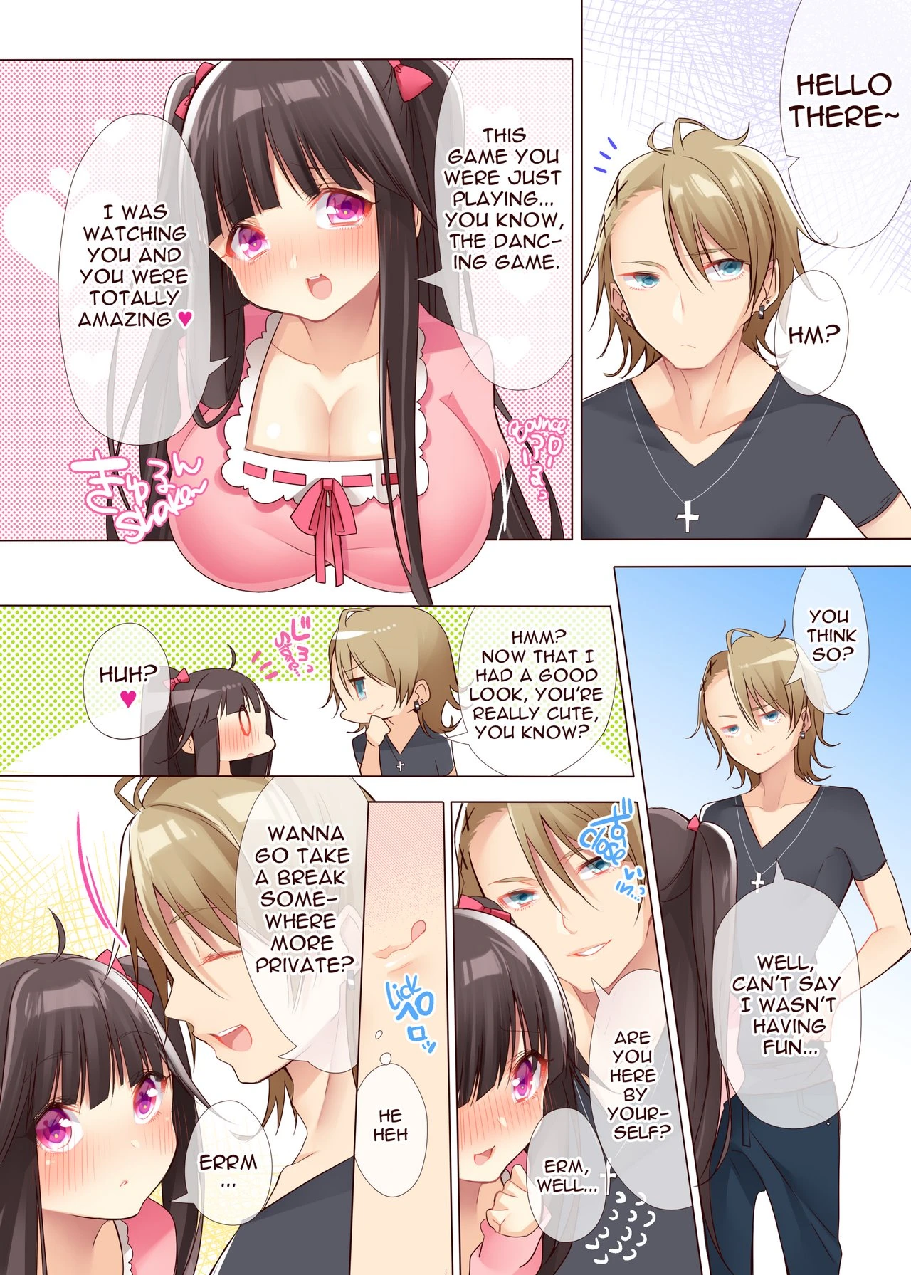 The Princess of an Otaku Group Got Knocked Up by Some Piece of Trash So She Let an Otaku Guy Do Her Too!? porn comic picture 5