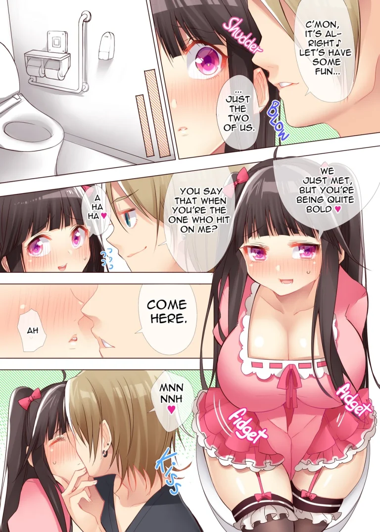 The Princess of an Otaku Group Got Knocked Up by Some Piece of Trash So She Let an Otaku Guy Do Her Too!? porn comic picture 6