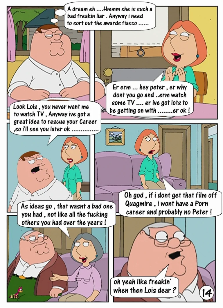 The Retrospective Adventures Of A Housewife Turned Porno Star — Lois porn comic picture 15