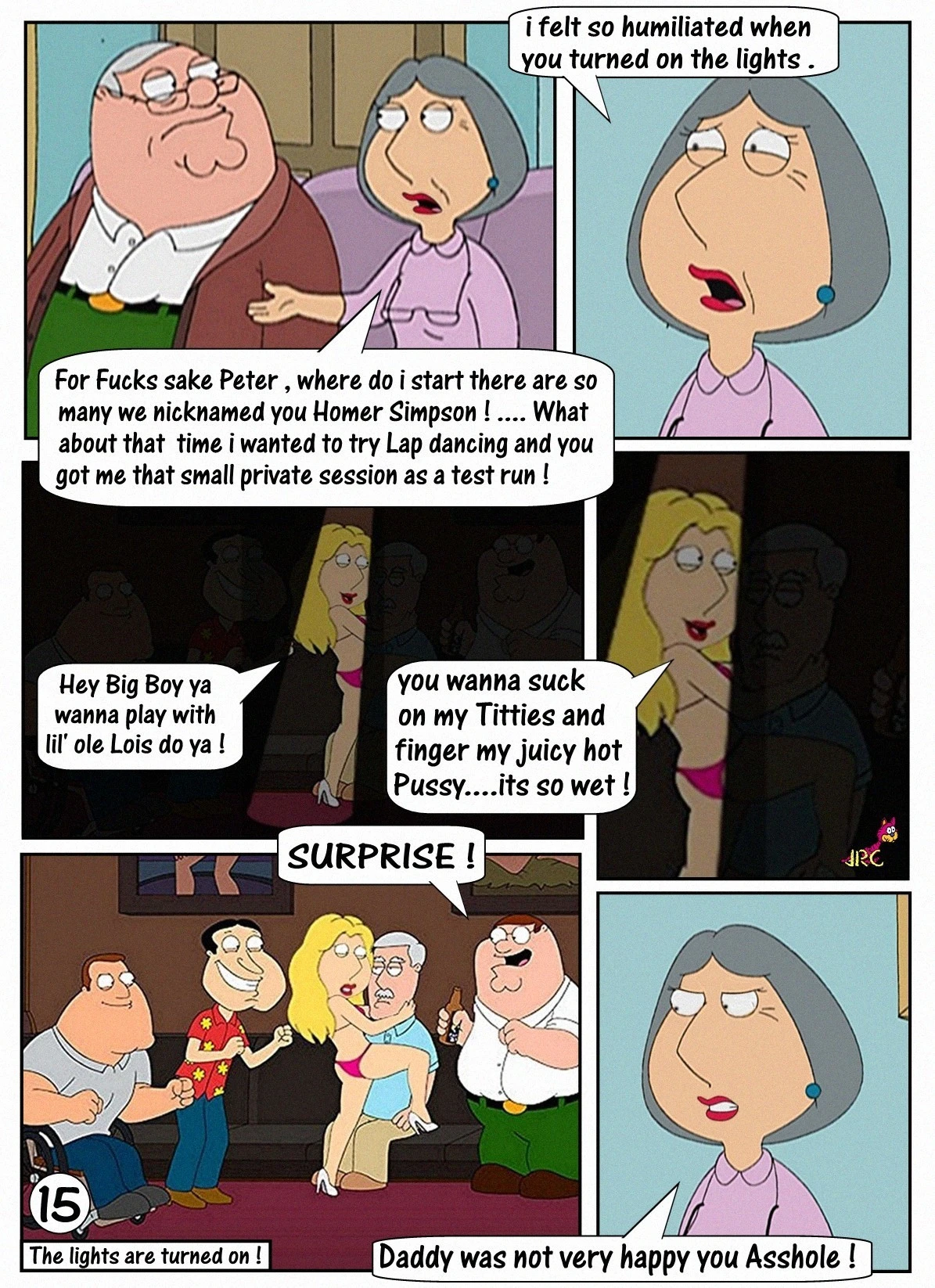 The Retrospective Adventures Of A Housewife Turned Porno Star — Lois porn comic picture 16