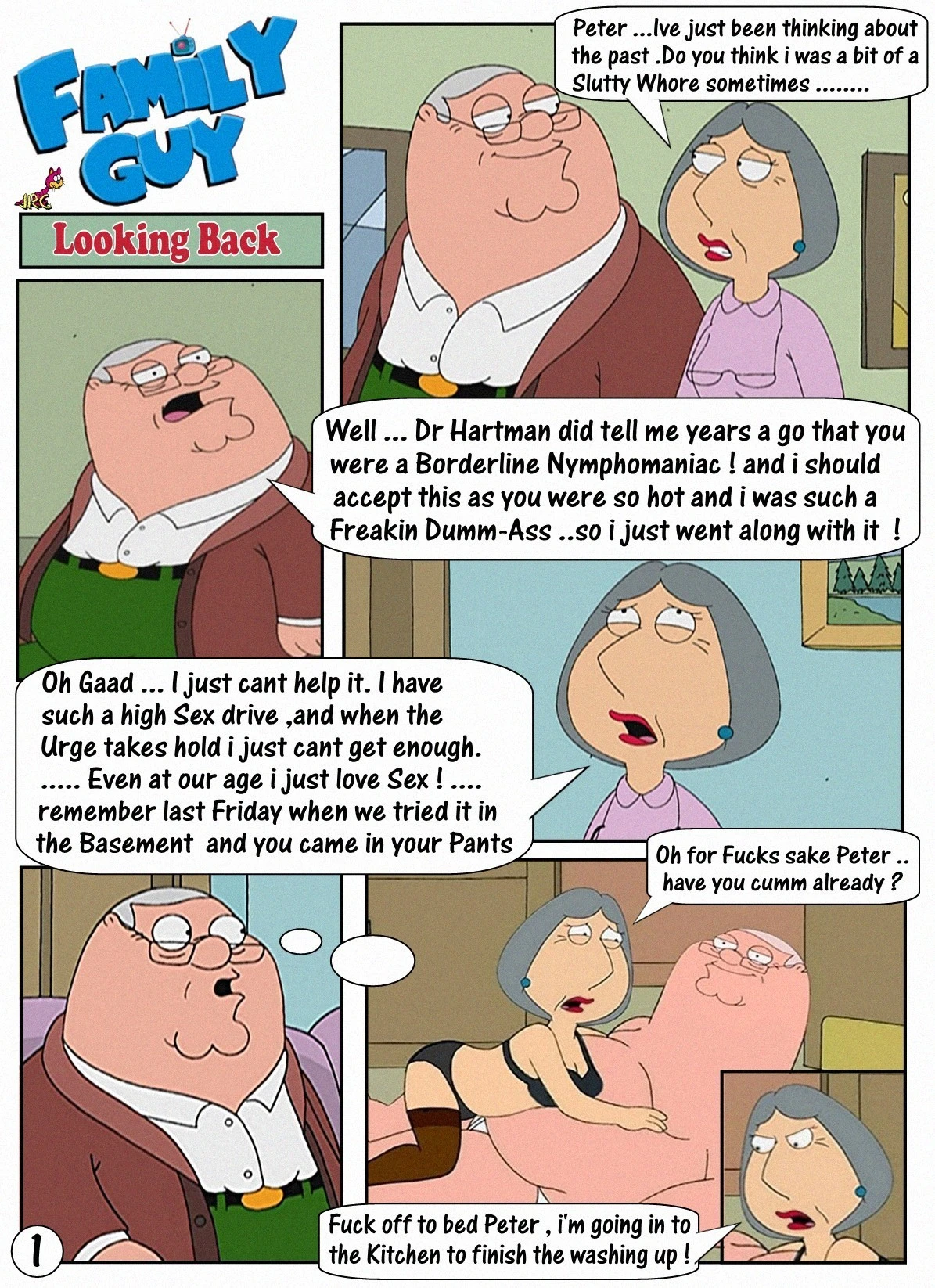 The Retrospective Adventures Of A Housewife Turned Porno Star — Lois porn comic picture 2