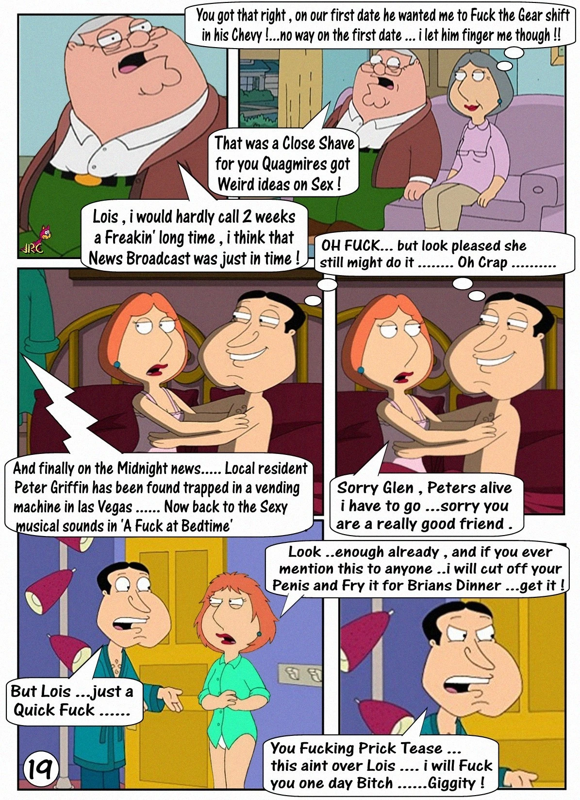 The Retrospective Adventures Of A Housewife Turned Porno Star — Lois porn comic picture 20