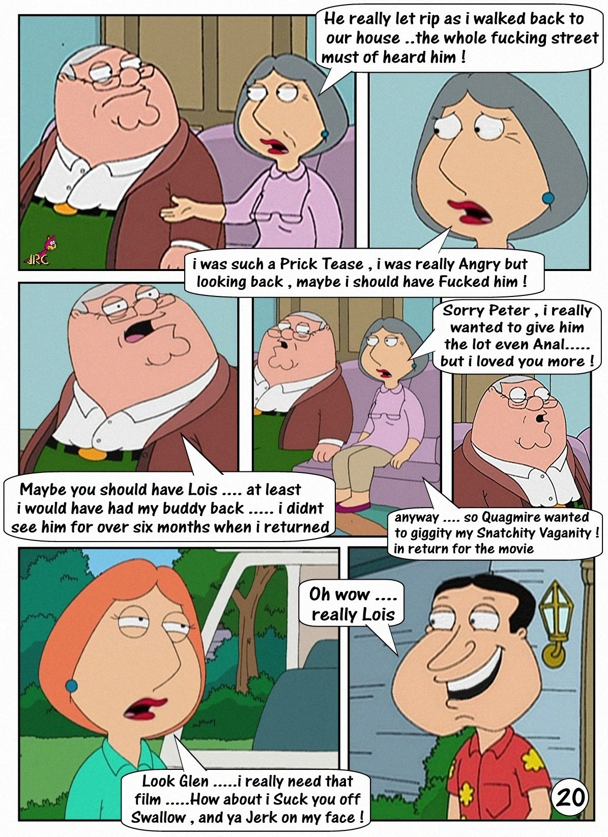 The Retrospective Adventures Of A Housewife Turned Porno Star — Lois porn comic picture 21