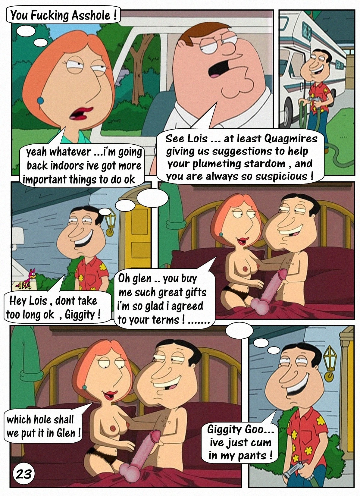 The Retrospective Adventures Of A Housewife Turned Porno Star — Lois porn comic picture 24