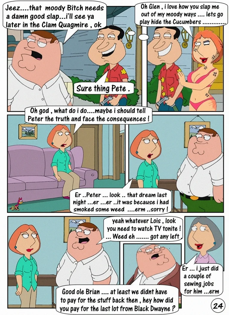 The Retrospective Adventures Of A Housewife Turned Porno Star — Lois porn comic picture 25