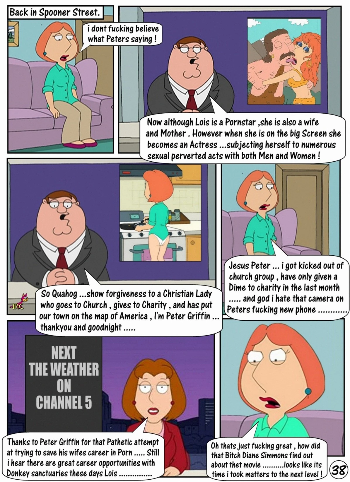 The Retrospective Adventures Of A Housewife Turned Porno Star — Lois porn comic picture 39