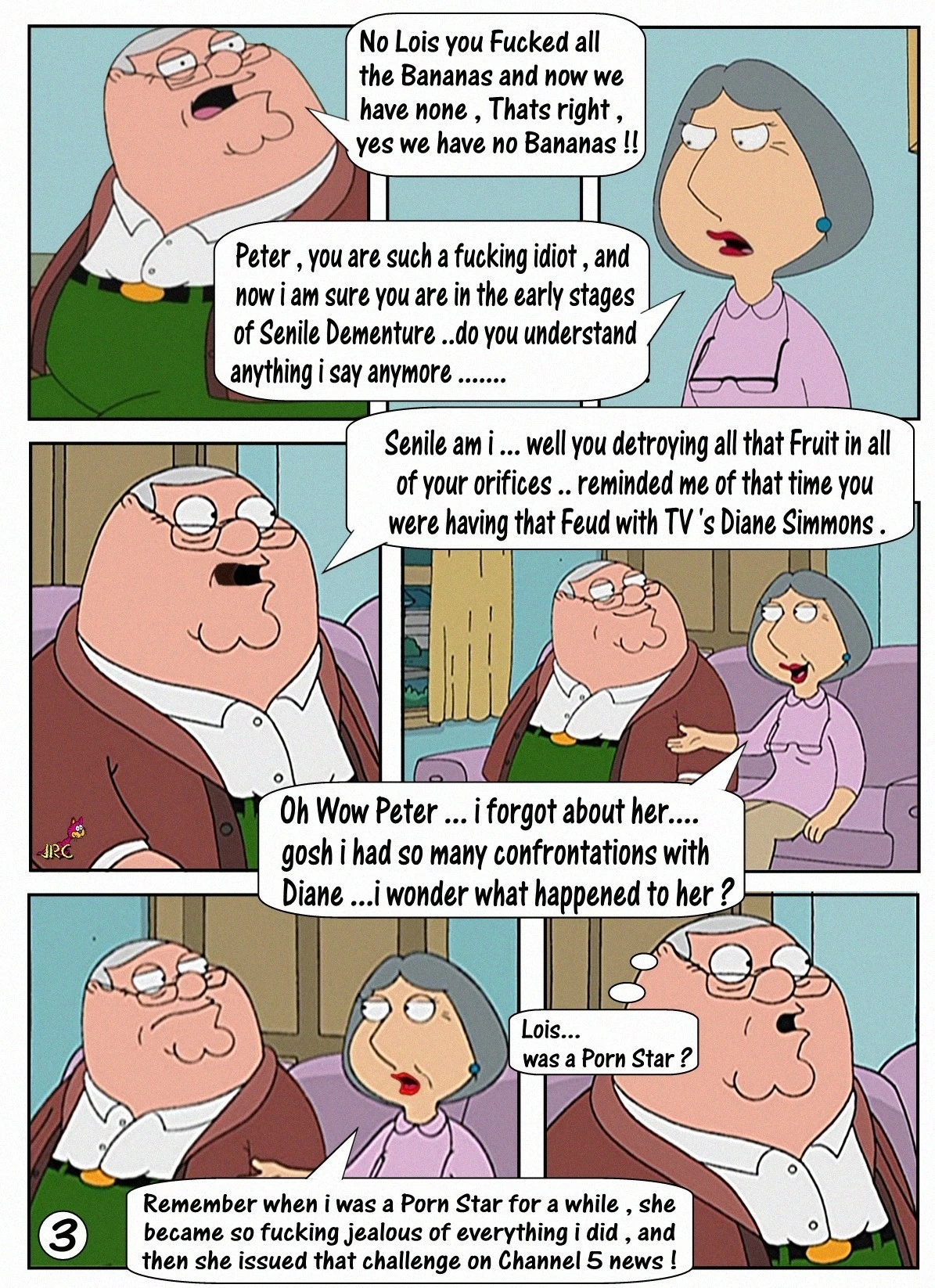 The Retrospective Adventures Of A Housewife Turned Porno Star — Lois porn comic picture 4