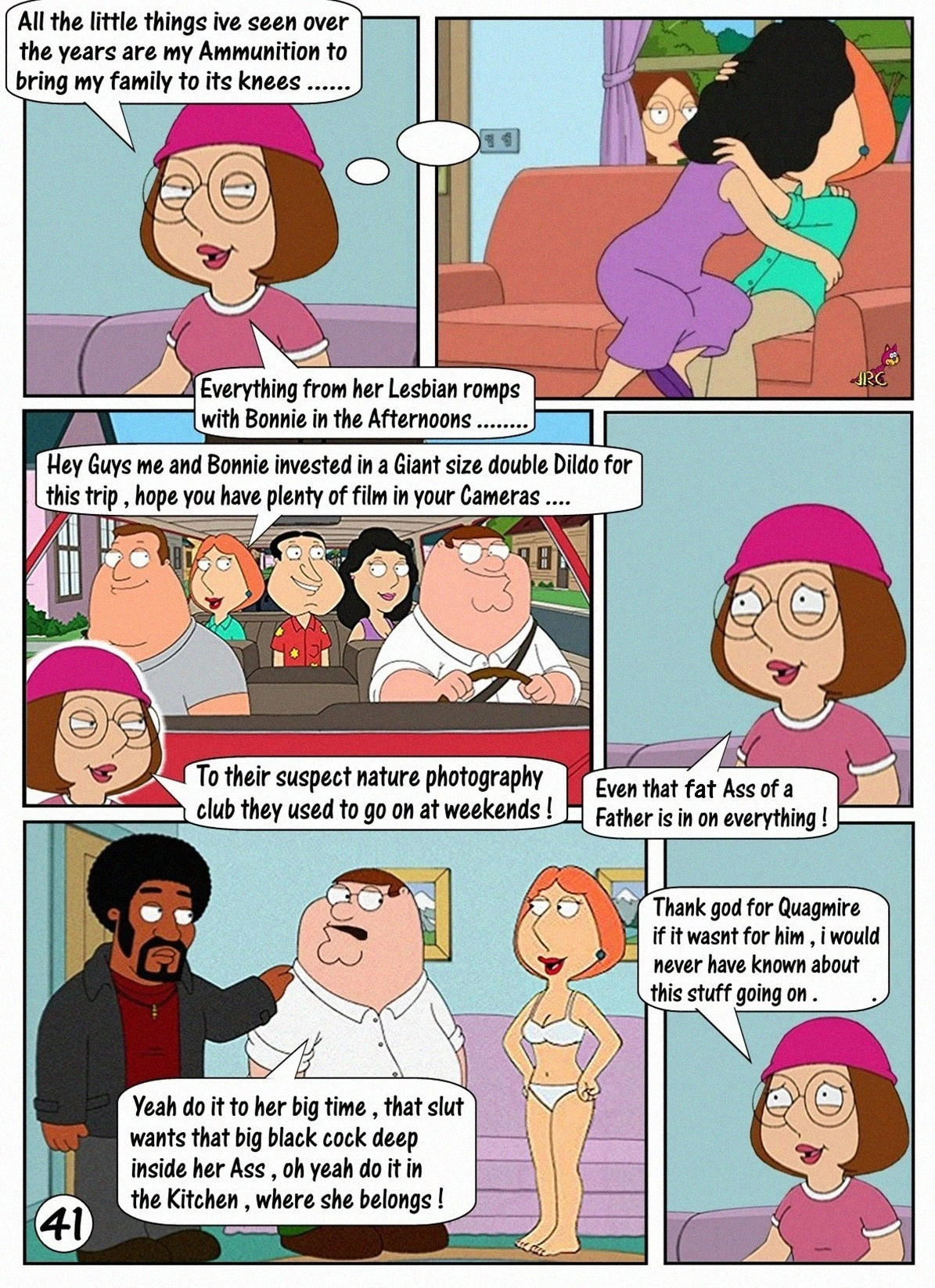The Retrospective Adventures Of A Housewife Turned Porno Star — Lois porn comic picture 42