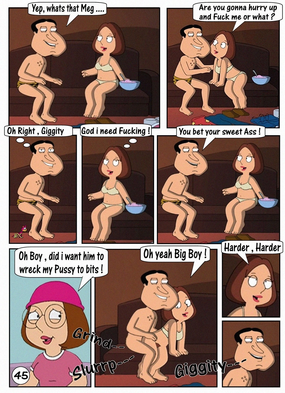 The Retrospective Adventures Of A Housewife Turned Porno Star — Lois porn comic picture 46