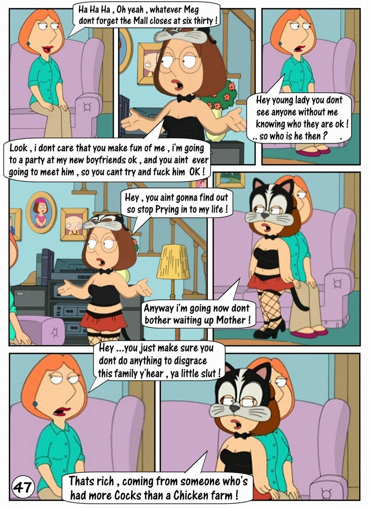 The Retrospective Adventures Of A Housewife Turned Porno Star — Lois porn comic picture 48