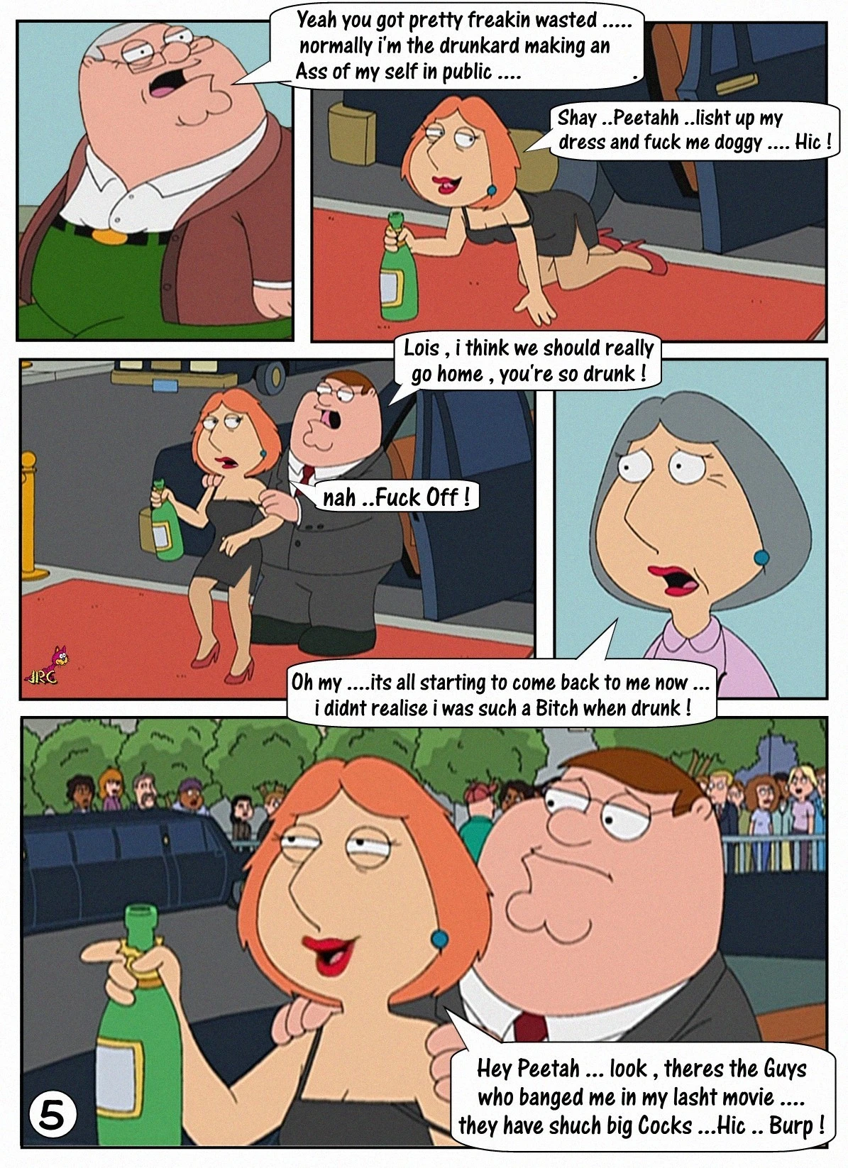The Retrospective Adventures Of A Housewife Turned Porno Star — Lois porn comic picture 6