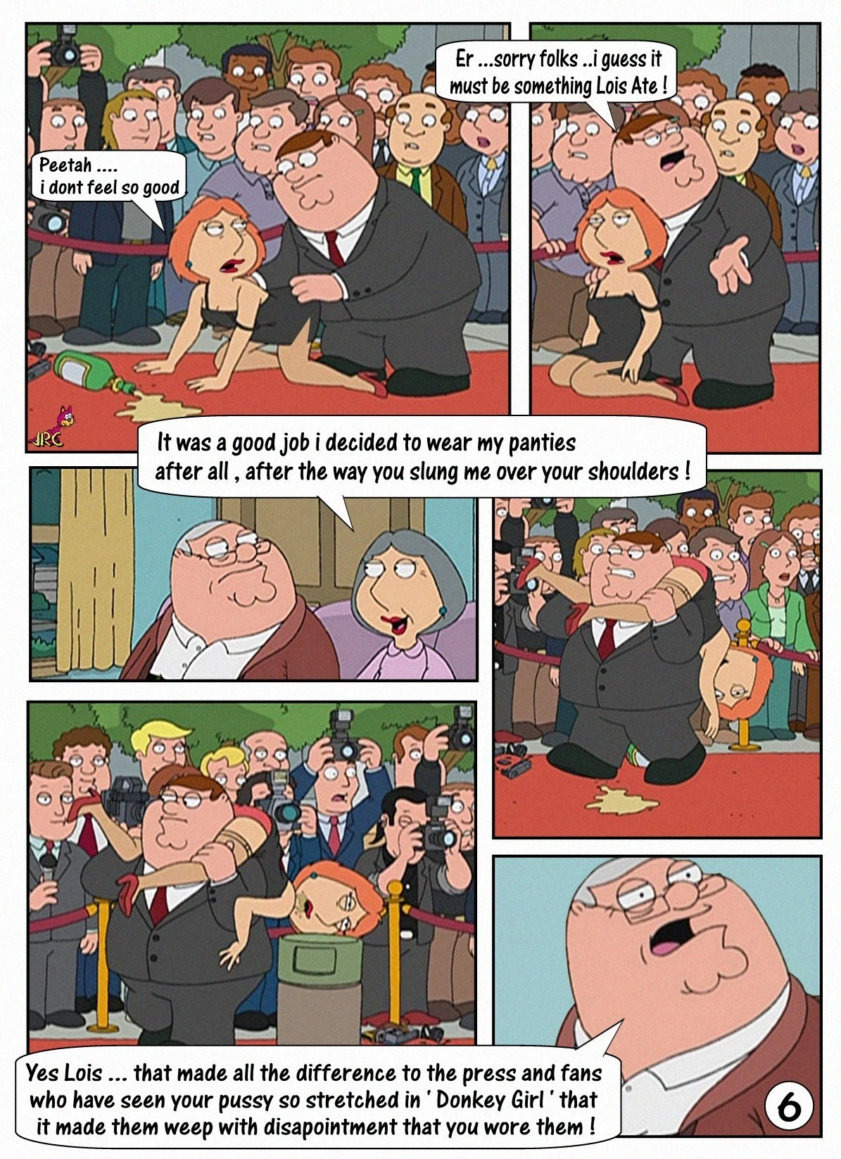The Retrospective Adventures Of A Housewife Turned Porno Star — Lois porn comic picture 7