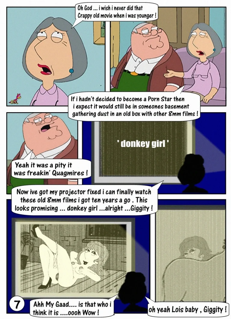 The Retrospective Adventures Of A Housewife Turned Porno Star — Lois porn comic picture 8