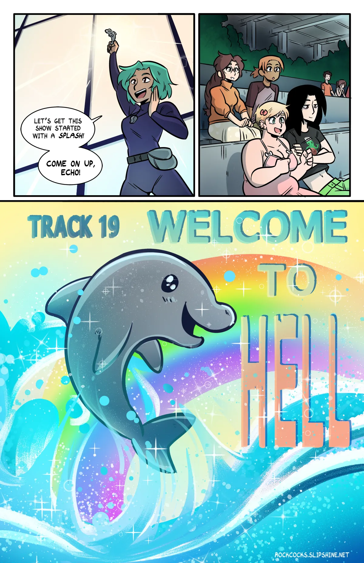 The Rock Cocks - Track 19: Welcome to Hell porn comic picture 1