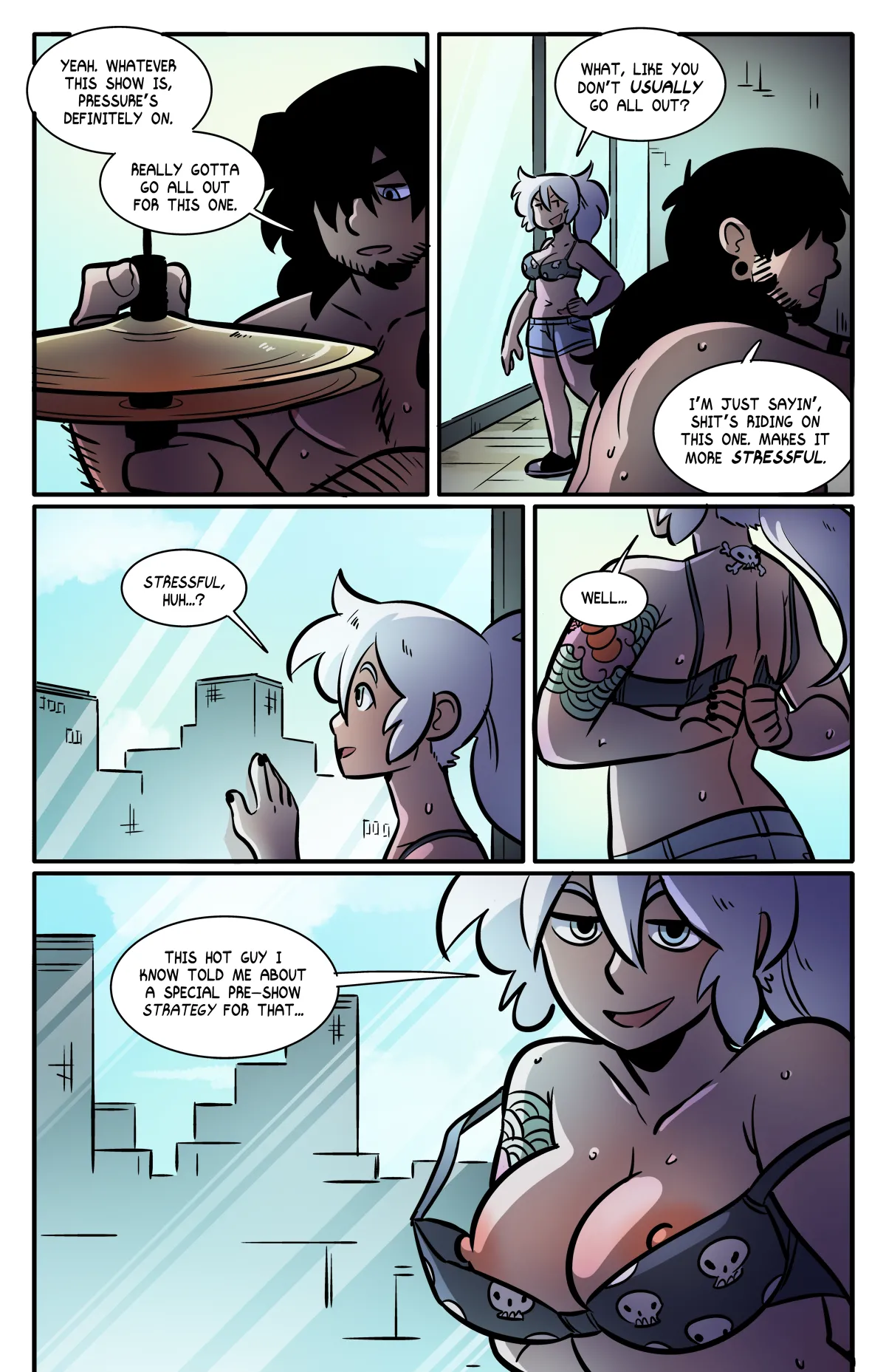 The Rock Cocks - Track 19: Welcome to Hell porn comic picture 10