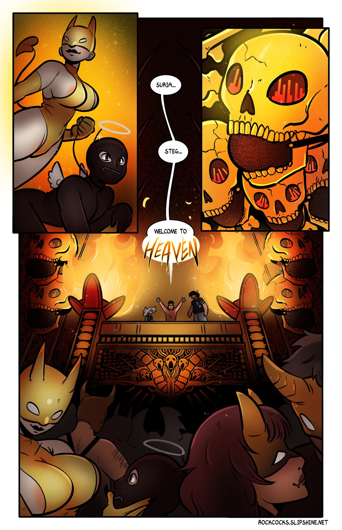 The Rock Cocks - Track 19: Welcome to Hell porn comic picture 69