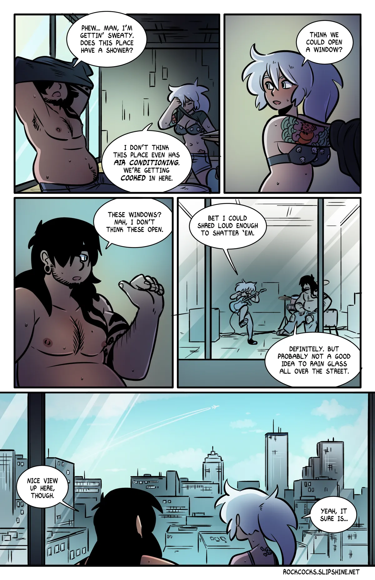 The Rock Cocks - Track 19: Welcome to Hell porn comic picture 8