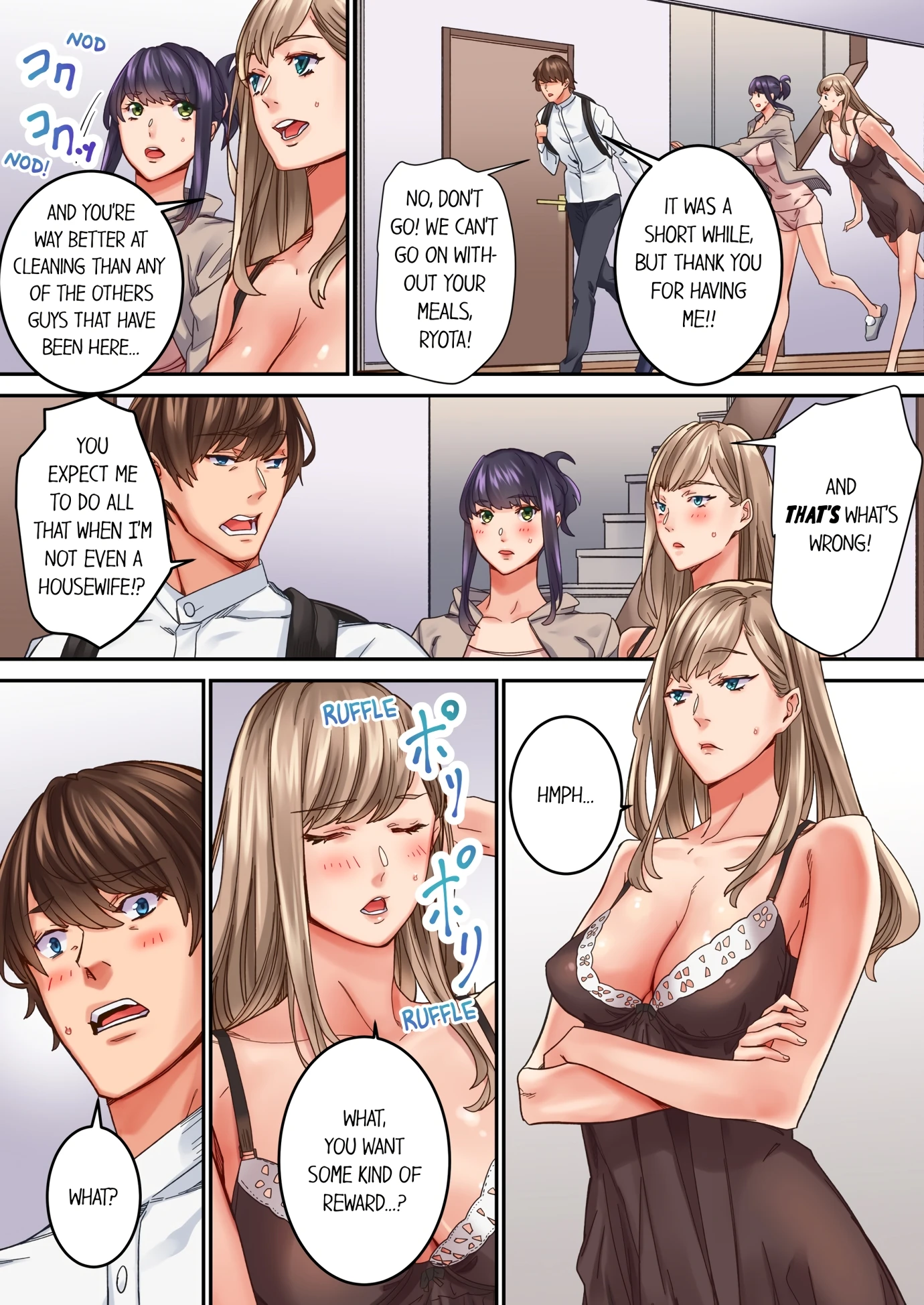 The Share House's Secret Rule 1 porn comic picture 8
