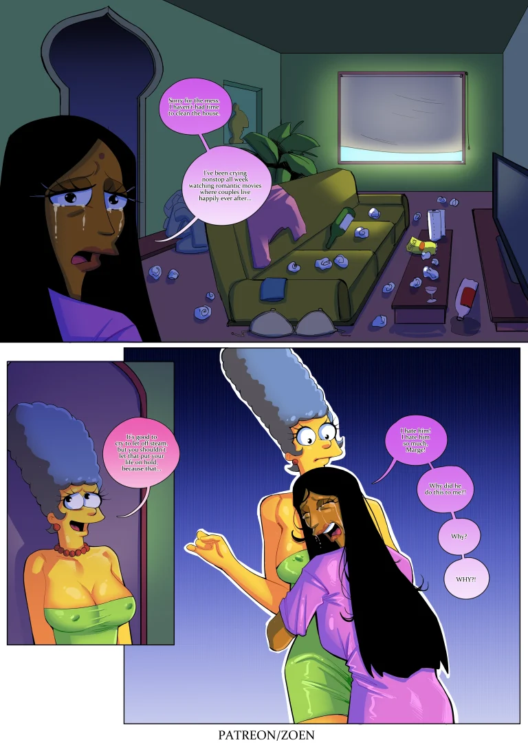 The Simpsons: "Manjula's Deal" porn comic picture 10