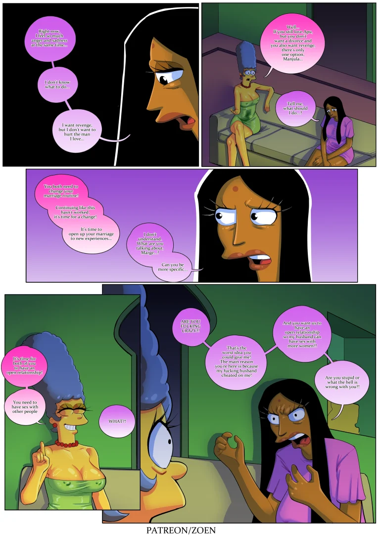 The Simpsons: "Manjula's Deal" porn comic picture 12