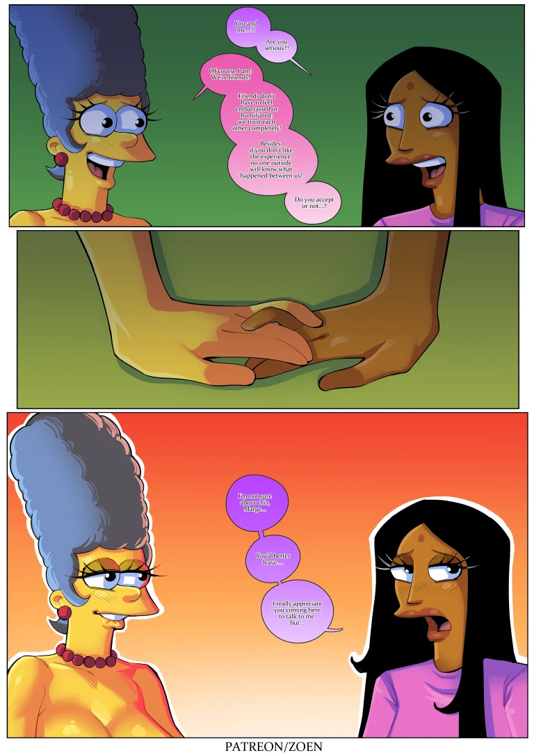 The Simpsons: "Manjula's Deal" porn comic picture 15