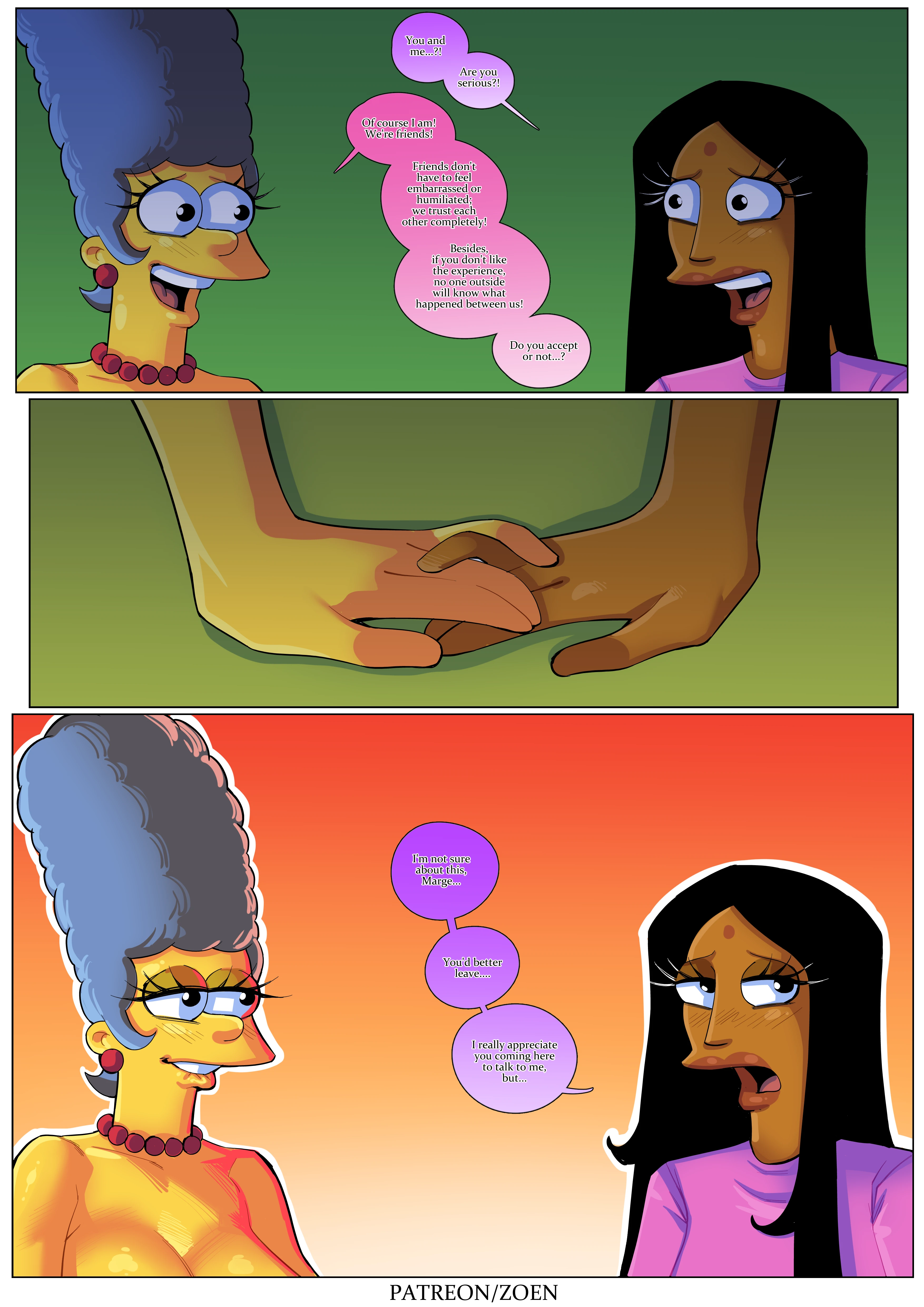 The Simpsons: "Manjula's Deal" porn comic picture 15