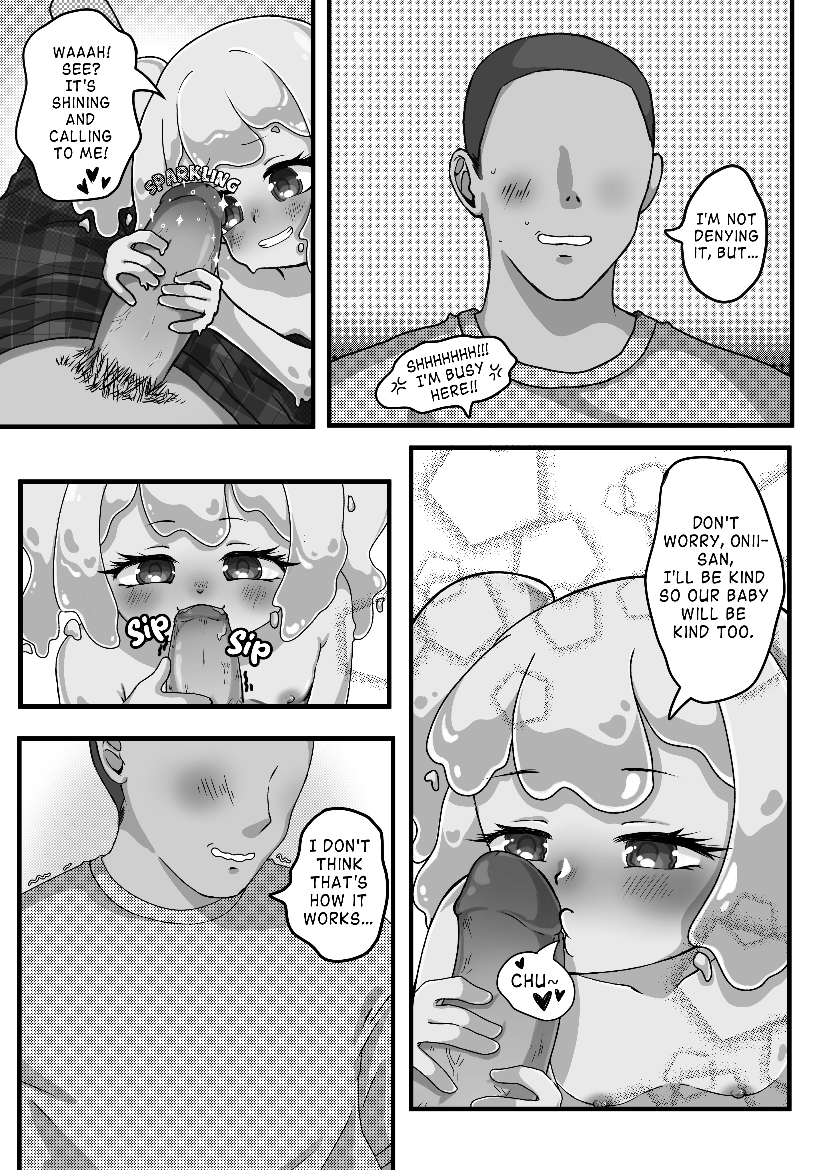 The Slime Girl Wants To Have a Baby With Me porn comic picture 3