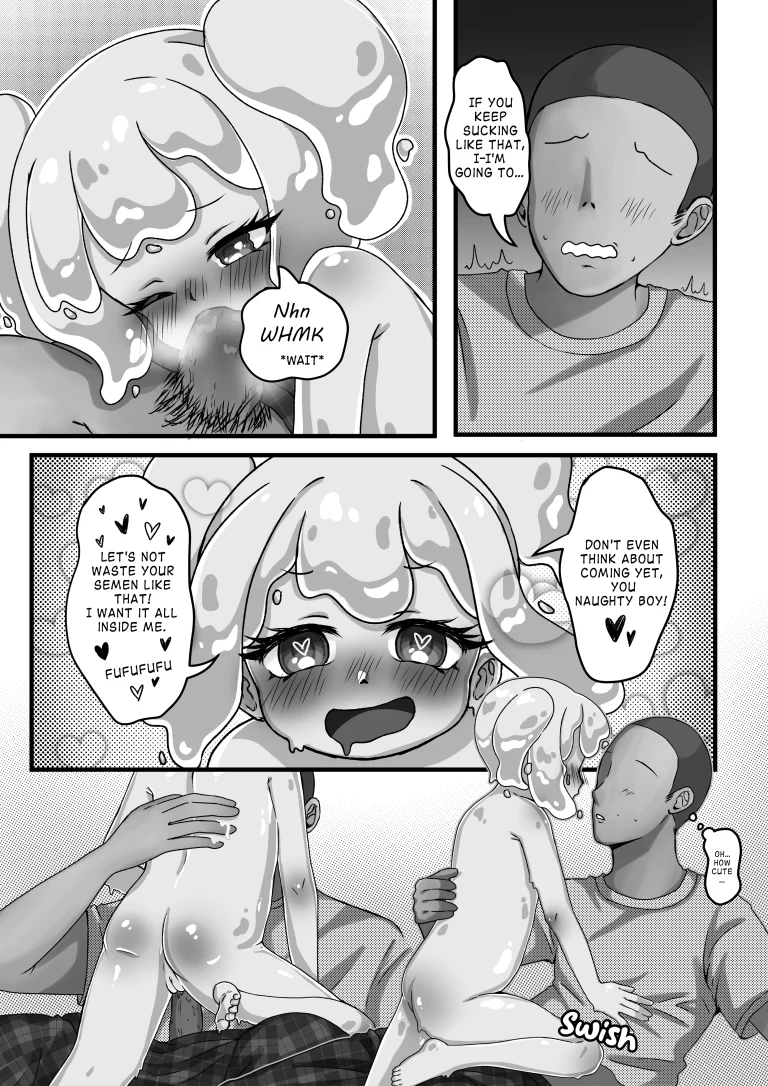 The Slime Girl Wants To Have a Baby With Me porn comic picture 4