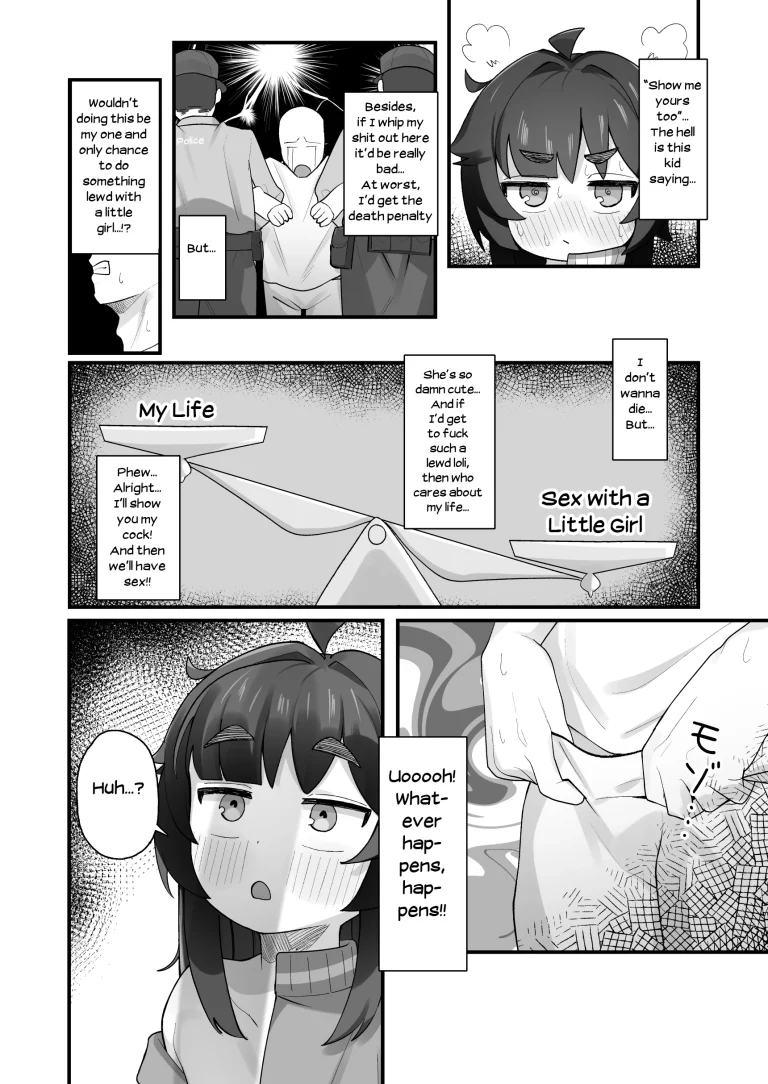 The Story of How I Peeked on a Cheeky Elementary Schooler Brat Masturbating and Ended up Having Sweet Sex porn comic picture 11