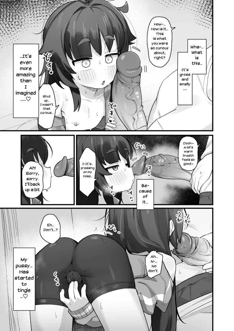 The Story of How I Peeked on a Cheeky Elementary Schooler Brat Masturbating and Ended up Having Sweet Sex porn comic picture 12