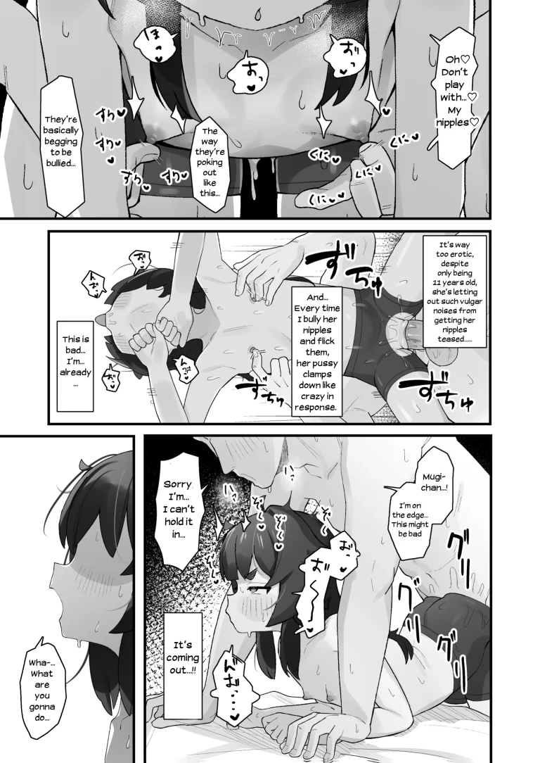 The Story of How I Peeked on a Cheeky Elementary Schooler Brat Masturbating and Ended up Having Sweet Sex porn comic picture 18