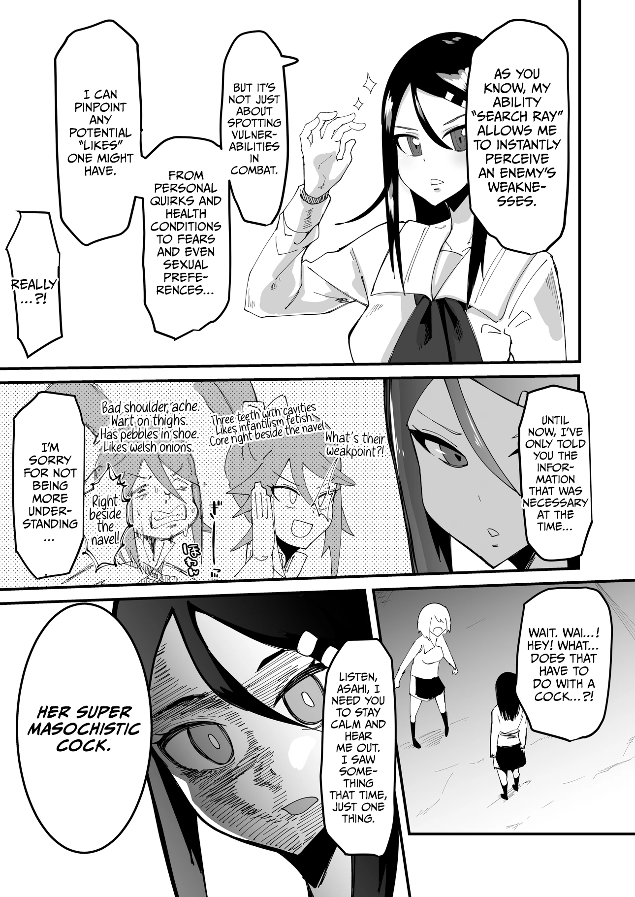 The Strongest Demon Has a Pathetic Masochistic Cock porn comic picture 10