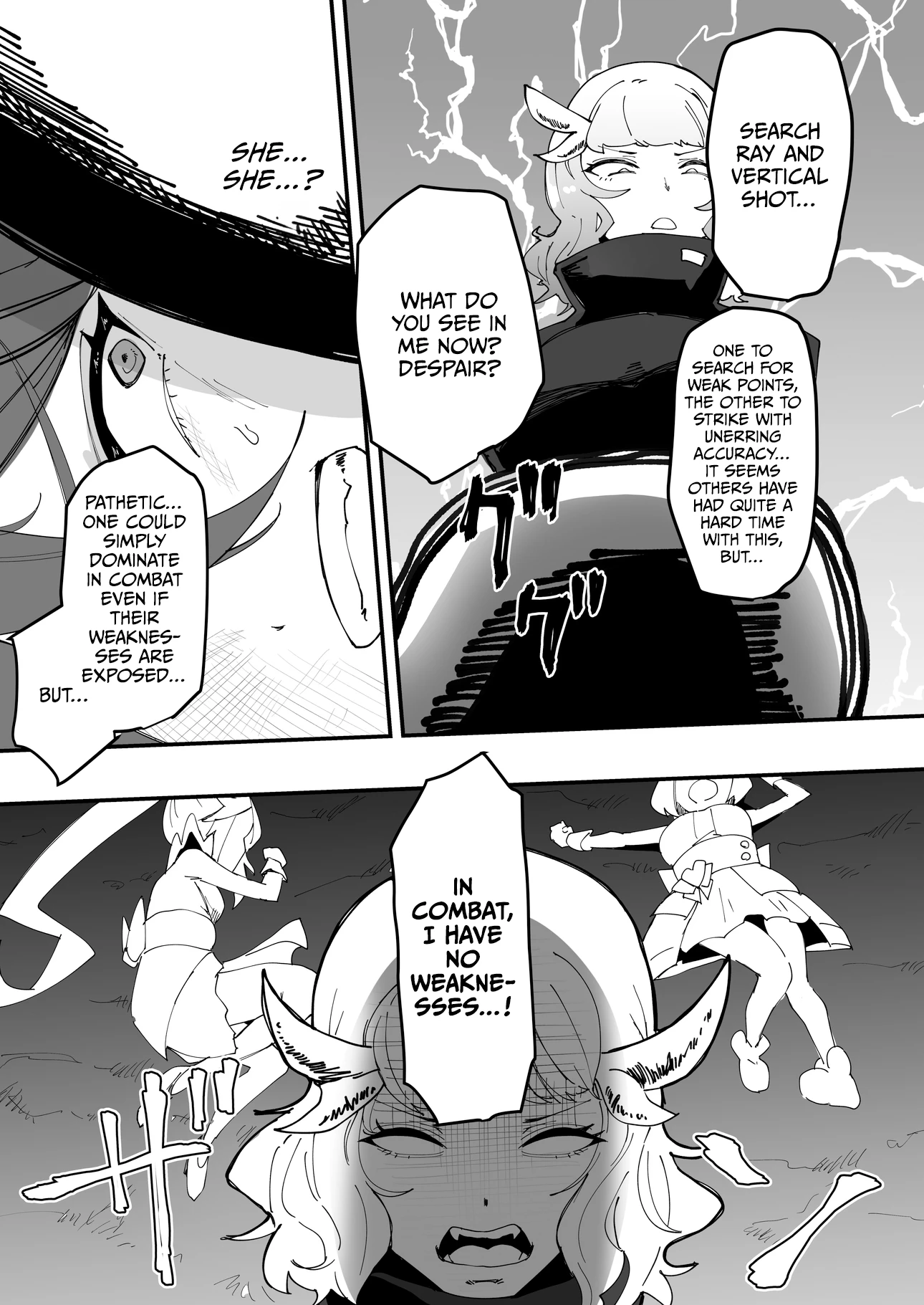 The Strongest Demon Has a Pathetic Masochistic Cock porn comic picture 8
