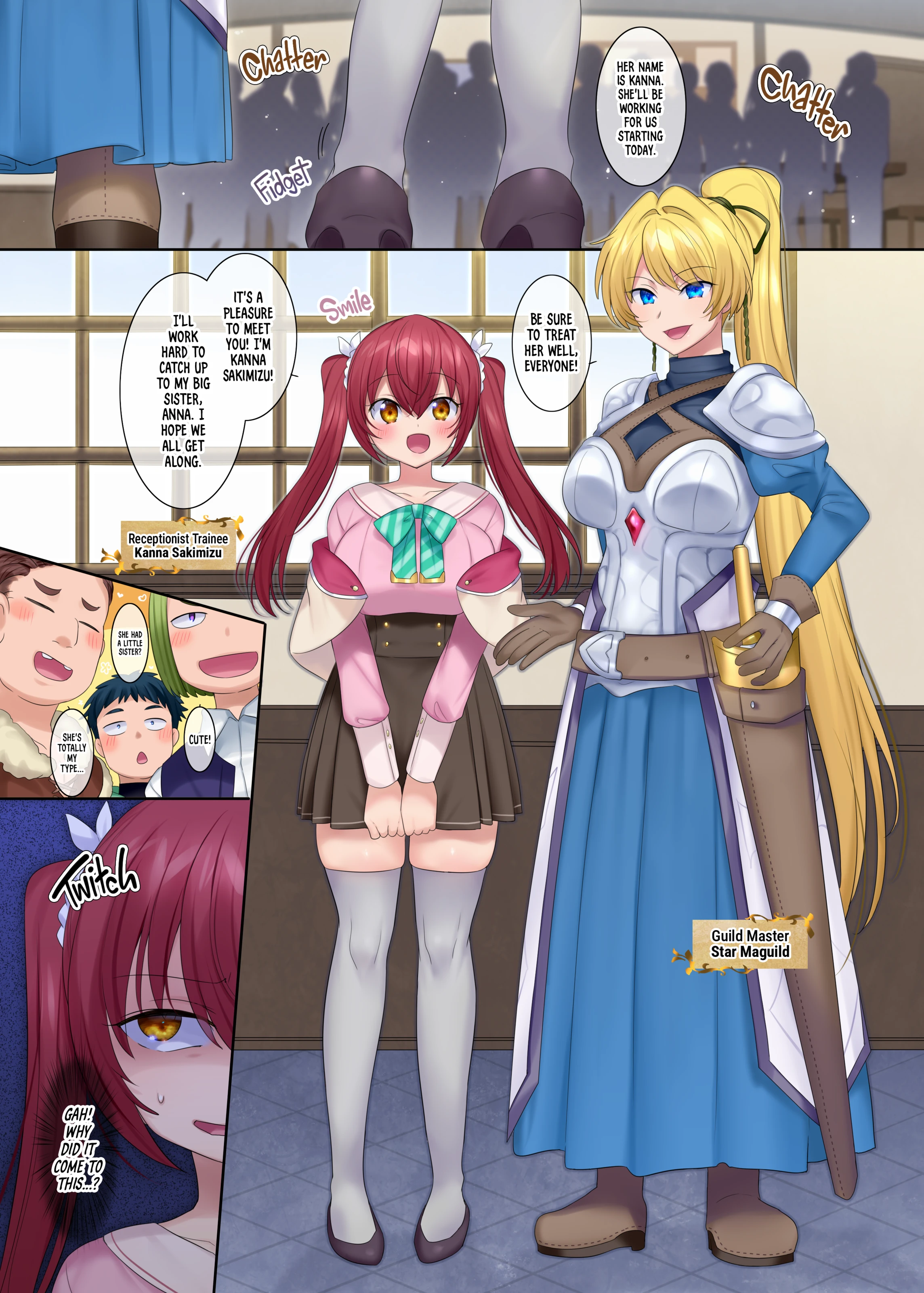 The Succubus Guild Receptionist porn comic picture 14