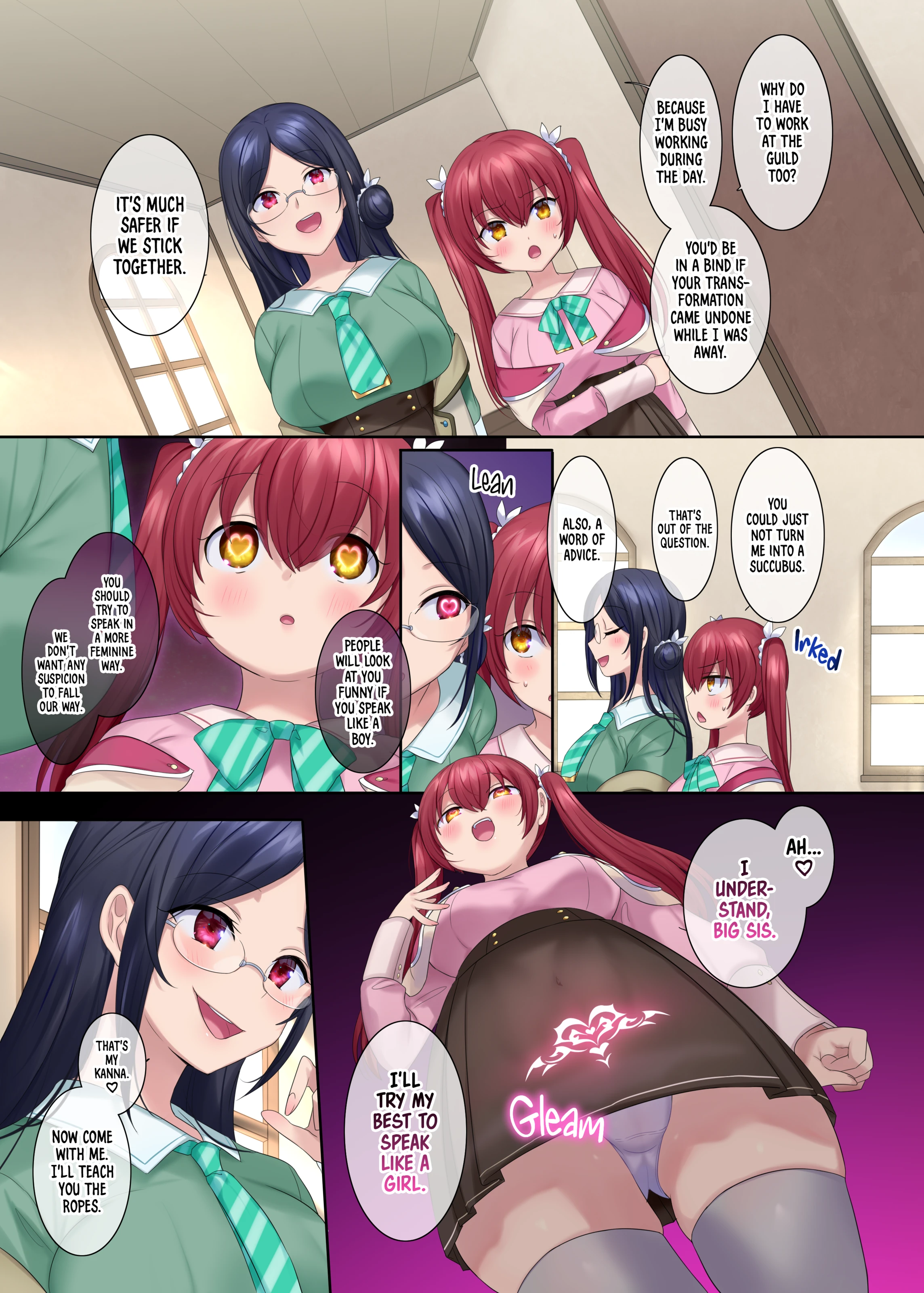 The Succubus Guild Receptionist porn comic picture 16