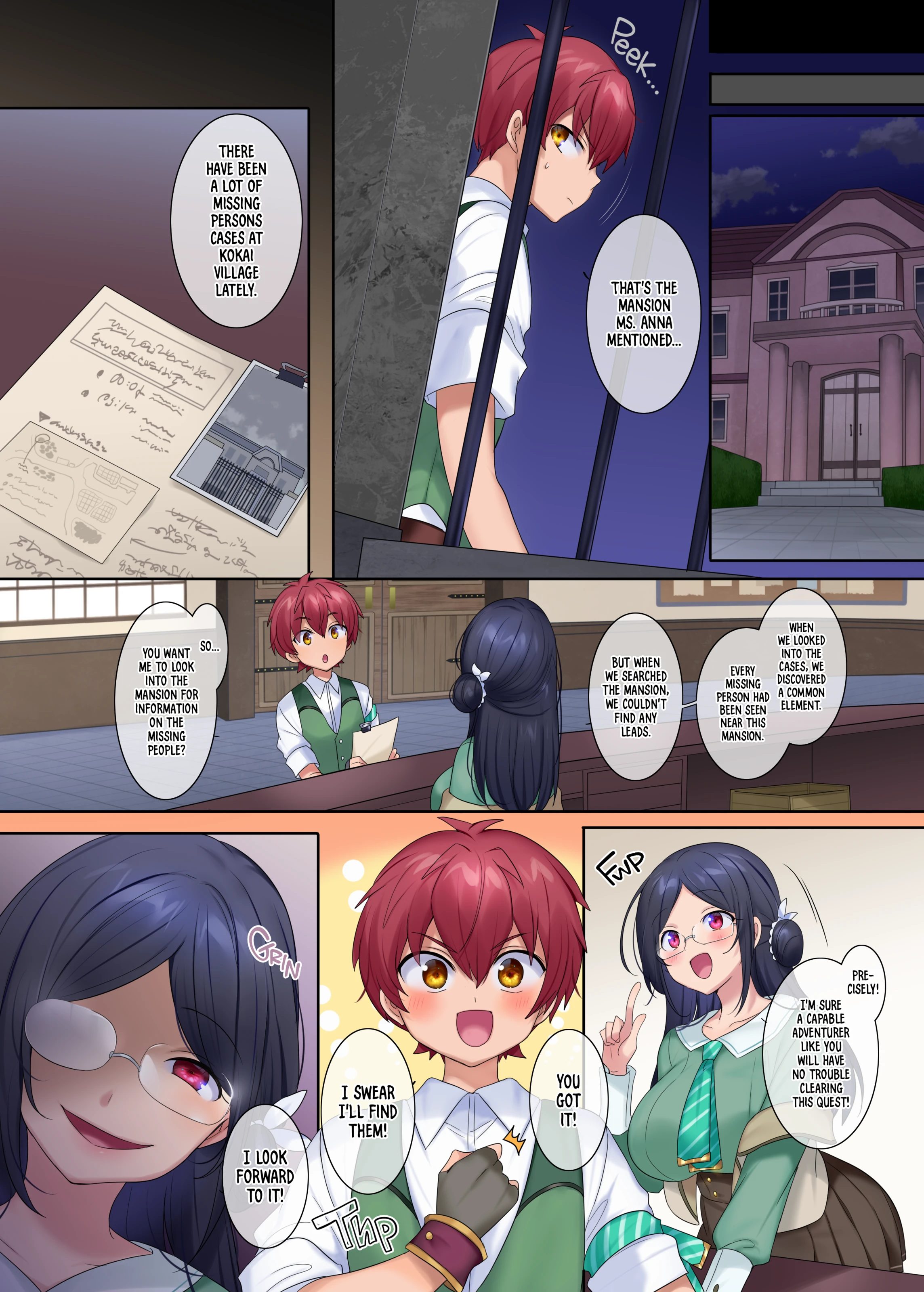 The Succubus Guild Receptionist porn comic picture 3