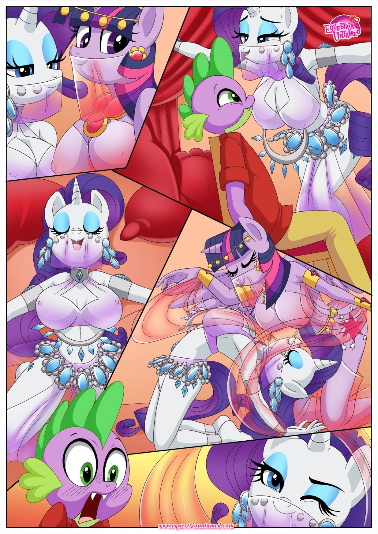 The Sultan and His Sirens porn comic picture 11