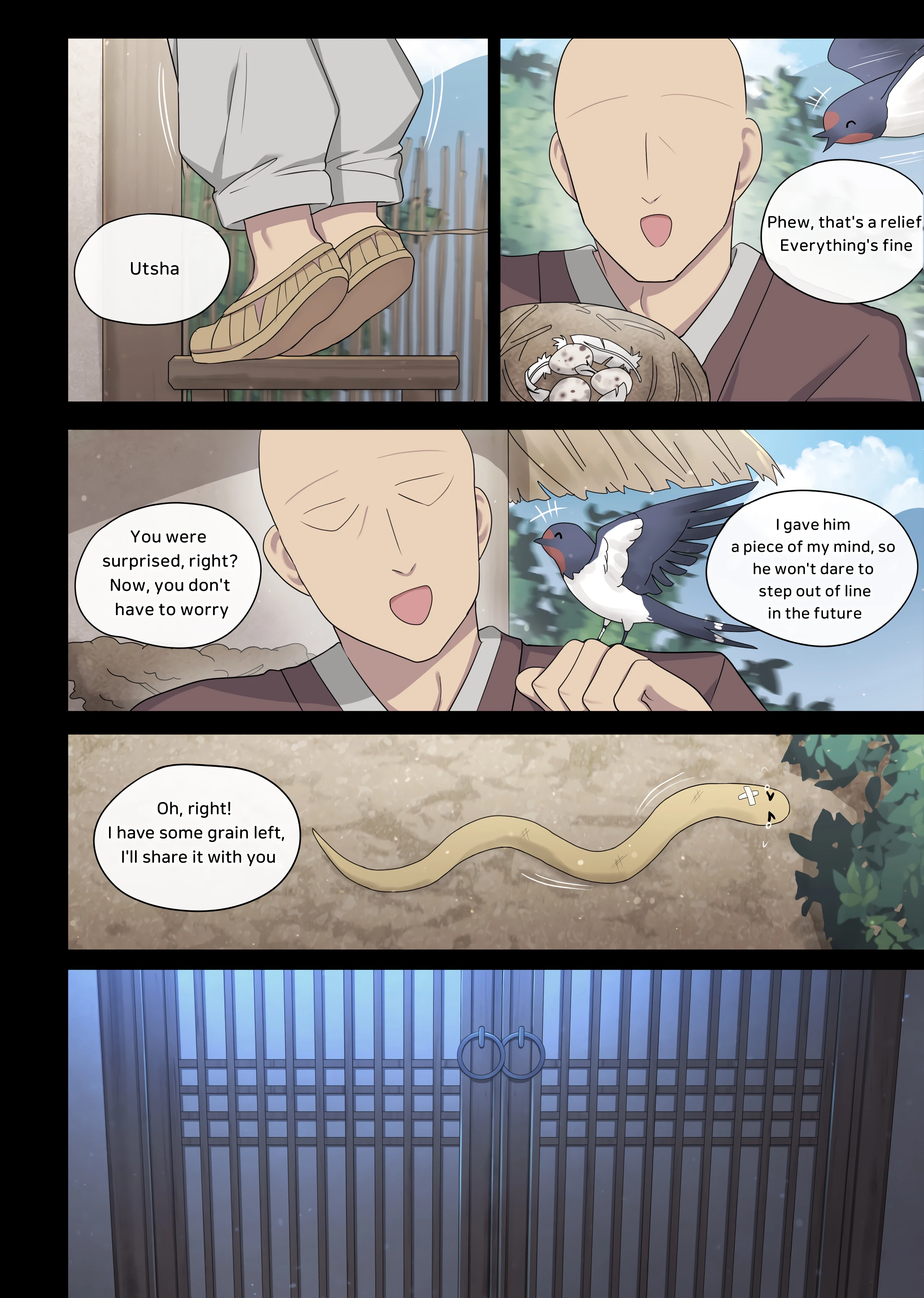 The Swallow That Repaid a Favor porn comic picture 3