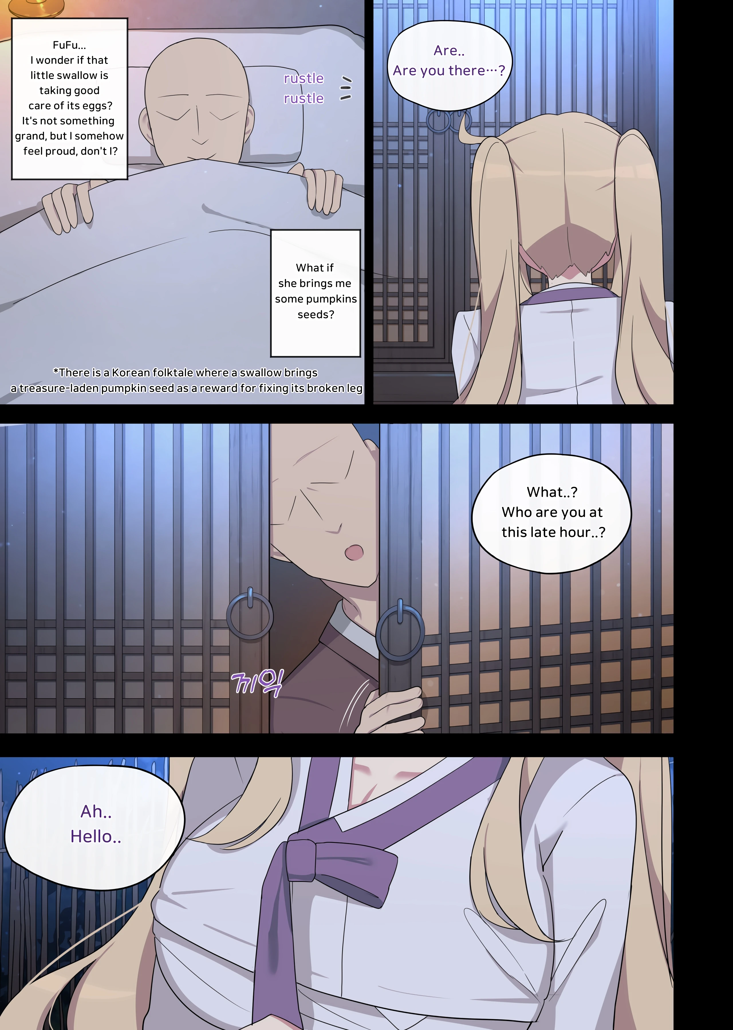 The Swallow That Repaid a Favor porn comic picture 4