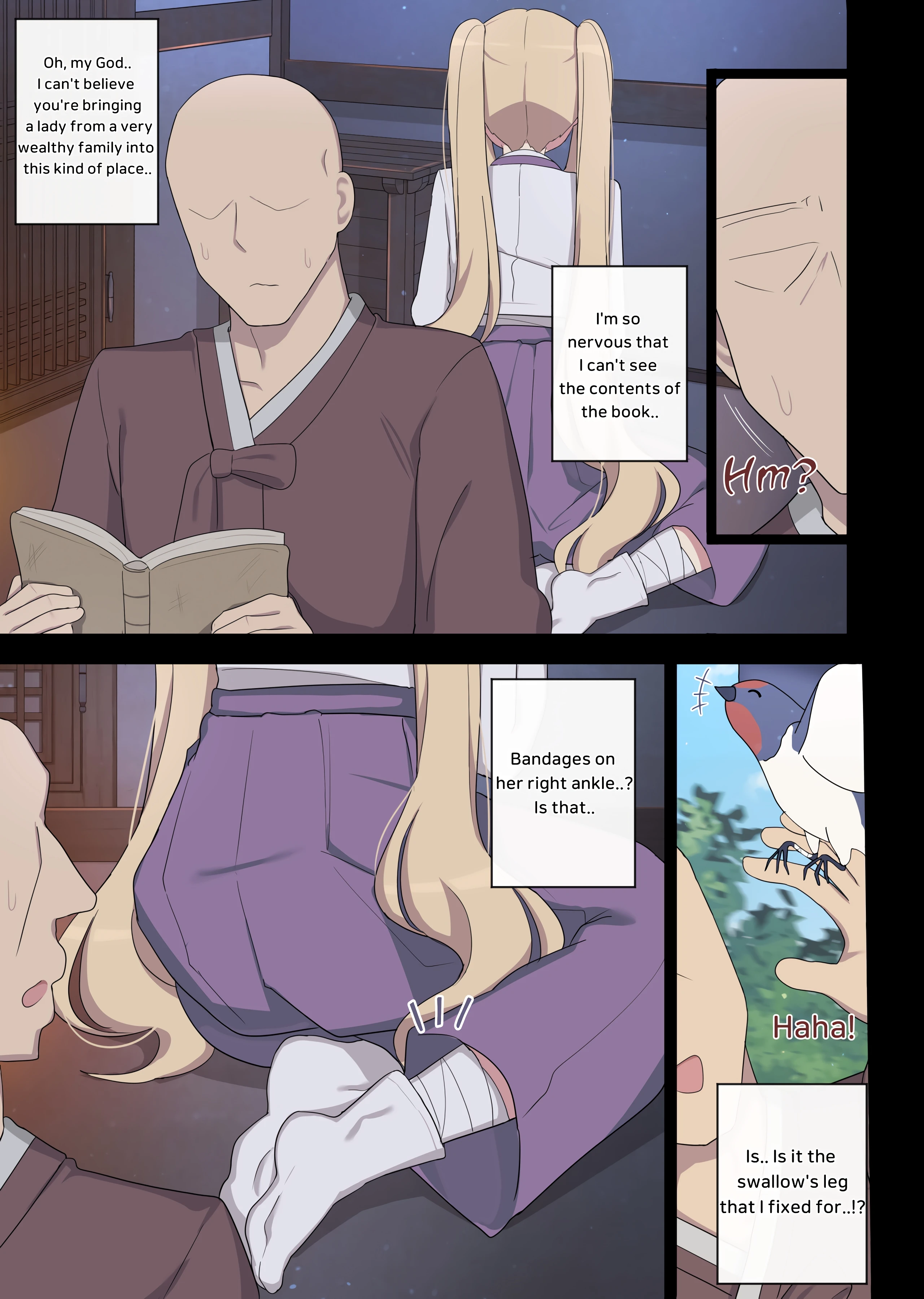 The Swallow That Repaid a Favor porn comic picture 6