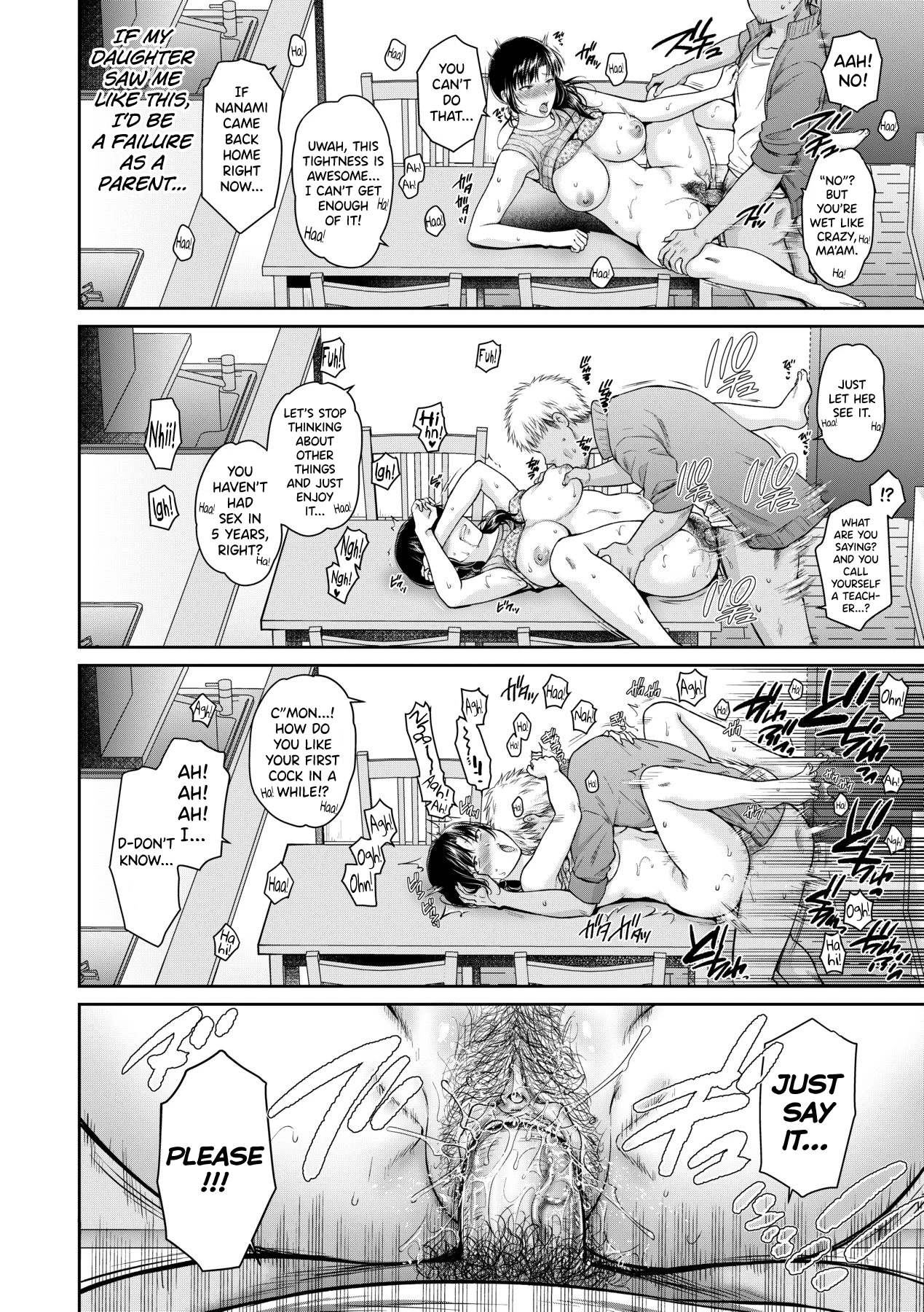 The Transformation of Mother and Daughter 2 porn comic picture 18