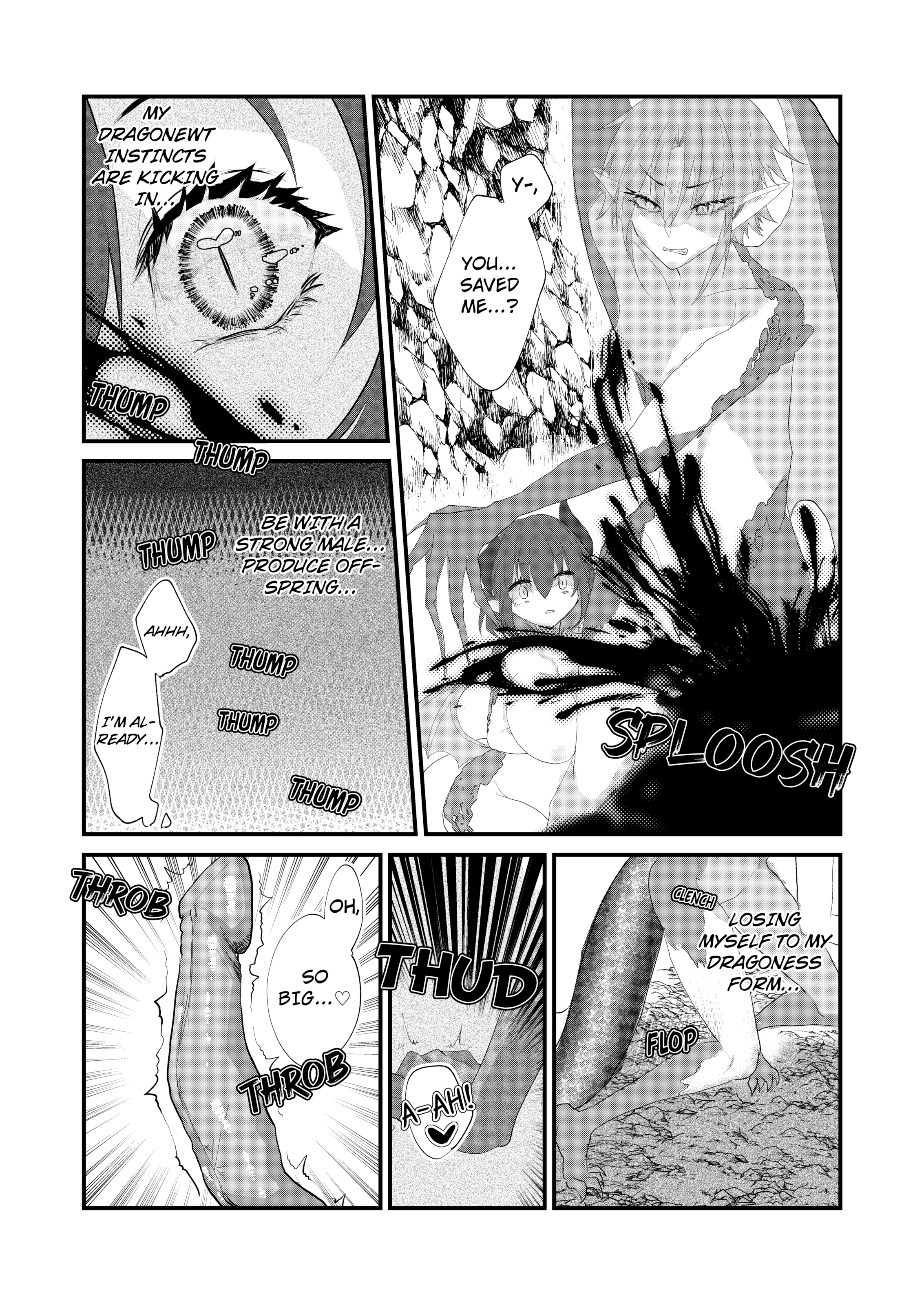 The Transsexual Coupling of the Dragonewts porn comic picture 11
