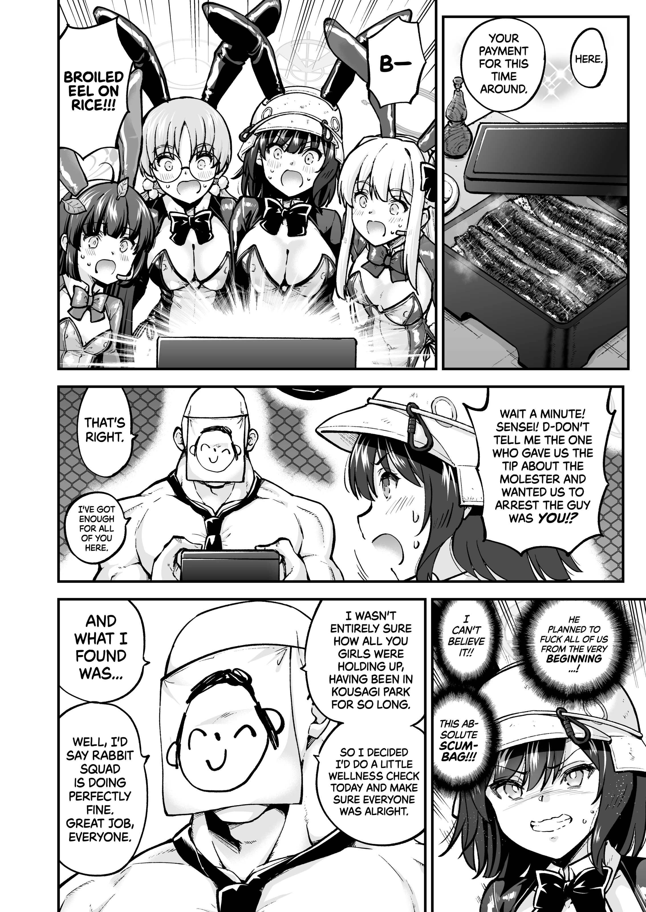 The Undercover Rabbit Really Wants to Take a Bath porn comic picture 27