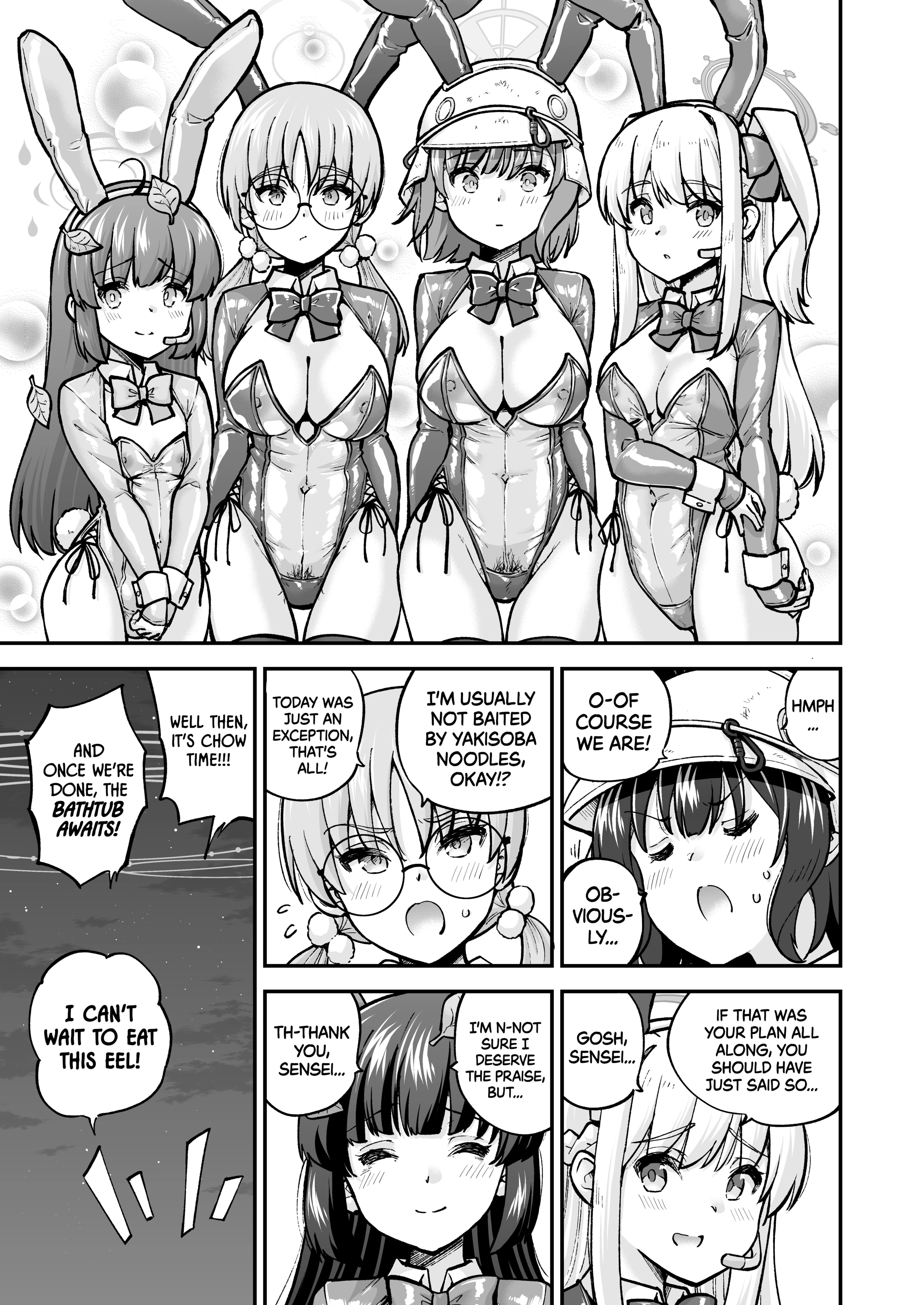 The Undercover Rabbit Really Wants to Take a Bath porn comic picture 28